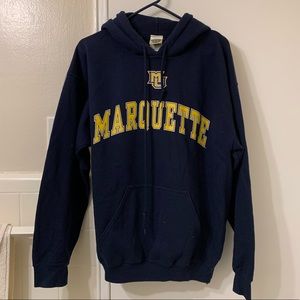 Marquette hooded sweatshirt Men’s Medium